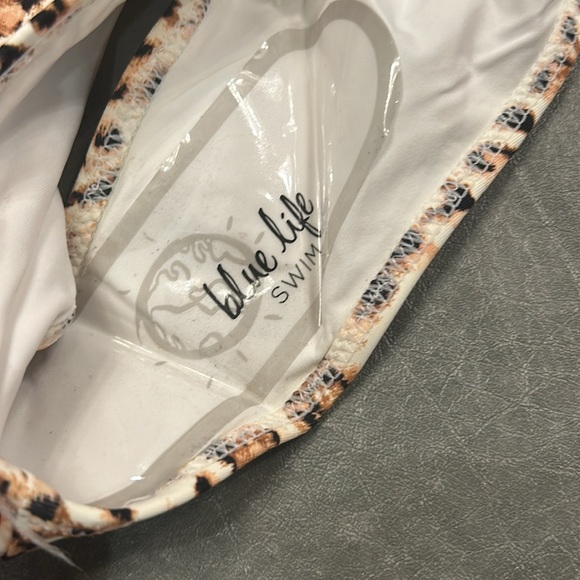 Blue Life Leopard One Piece Swimsuit - Picture 4 of 4